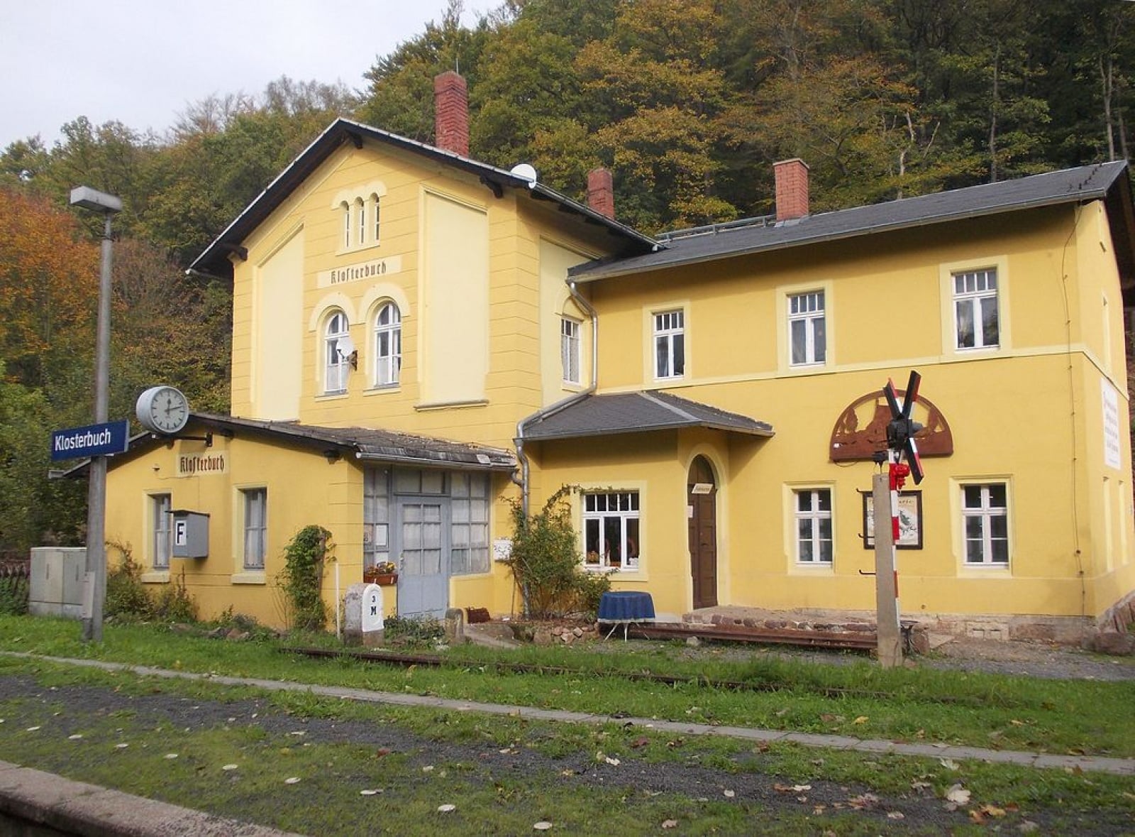 Der Bahnhof Klosterbuch