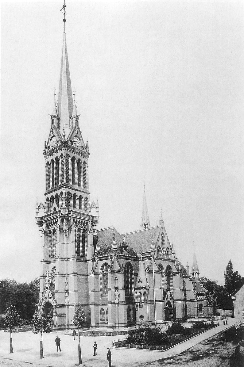 Die Markuskirche zu Reudnitz um 1900